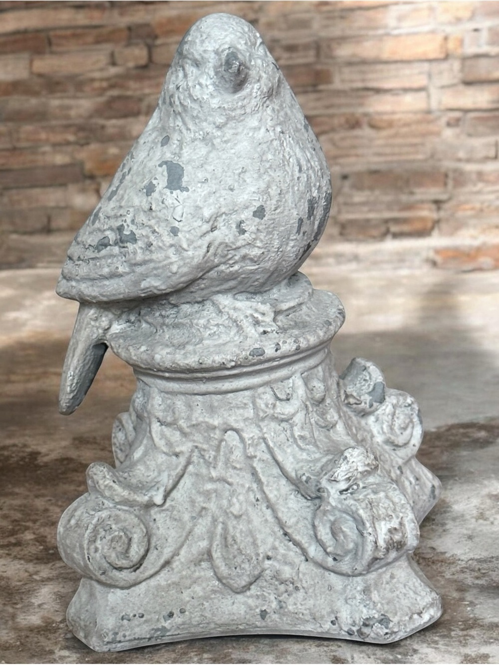 Hobby Lobby Distressed Gray Bird Decorative Accent!